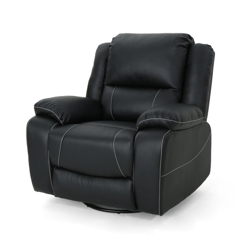 Stylish Wide Manual Swivel Standard Recliner