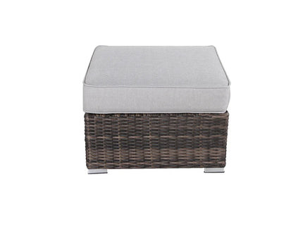 Stylish Outdoor Ottoman With Cushion For Comfort