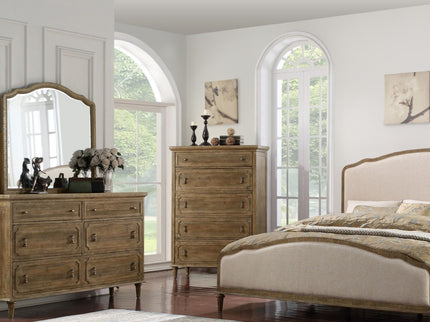 5 Drawer Chest With Construction - Taupe