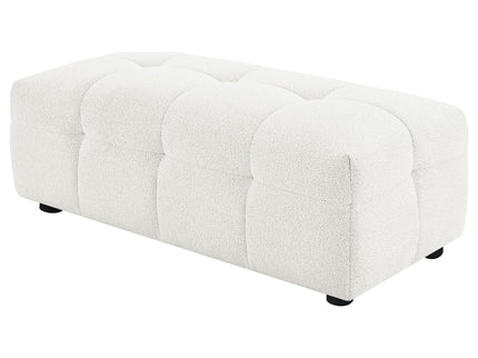 Sooke - Rectangular Ottoman - Off White