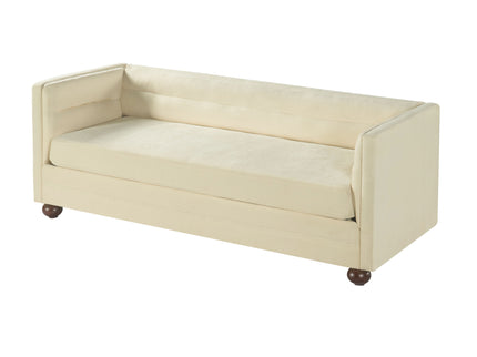 3 Seater Sofa Upholstery With Square Arms, Living Room Couch