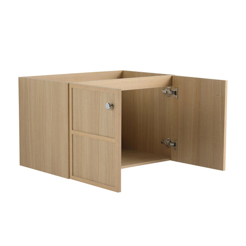 Modern Wall Mounted Bathroom Vanity With Soft Closing Doors