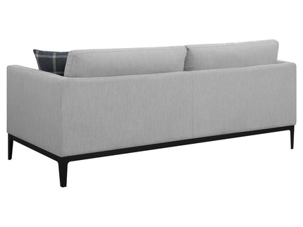 Montauk - Upholstered Sofa With Reversible Cushions - Light Gray