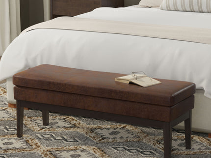 Carlson - Ottoman Bench, Mid Century Design