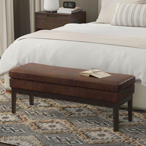Carlson - Ottoman Bench, Mid Century Design