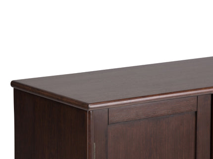 Draper - Low Storage Cabinet - Medium Auburn Brown