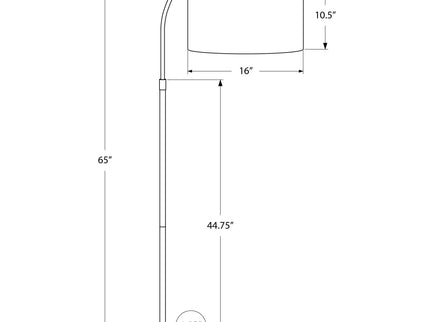 Contemporary Design Floor Lamp Lighting