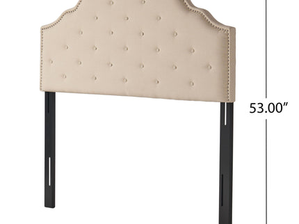 Luella - Button Tufted Upholstered Headboard