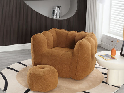 Soft Bean Bag Chair With High Resilient Foam