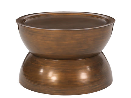 Sparling - Modern Iron Hourglass Coffee Table