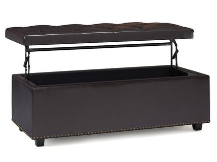 Hamilton - Upholstered Lift Top Rectangular Storage Ottoman