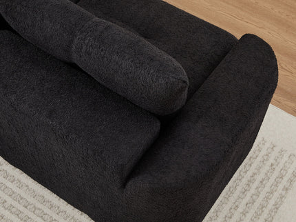 3 Seater With Thickened Armrests Sofa For Living Room