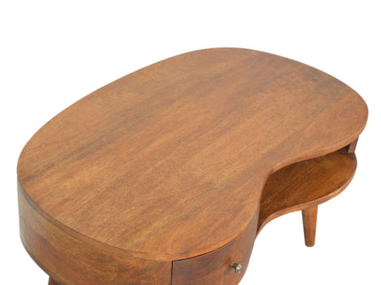 Wave Coffee Table With 1 Drawer