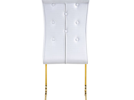 Elegant Design Alligator Skin Upholstered Dining Chairs