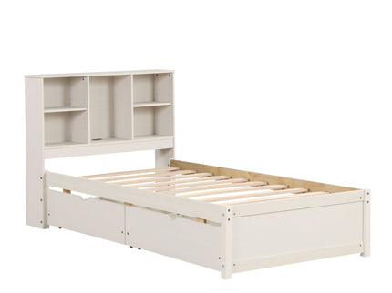 Bed Frame With Built In USB Port And 2 Drawers