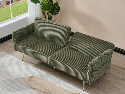 Luxury Foldable Double Sofa Bed With Folding Armrests