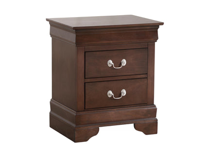 Louis Phillipe - Storage Nightstand - Cappuccino