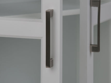 Avington - 2 Door Wall Cabinet With Cubbies - Pure White