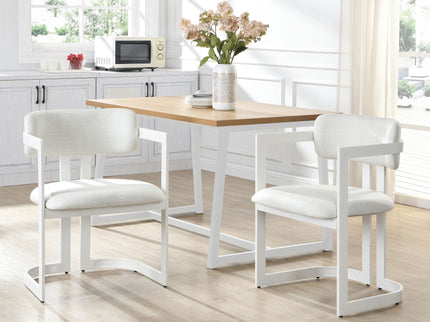Upholstered Dining Armchairs (Set of 2)