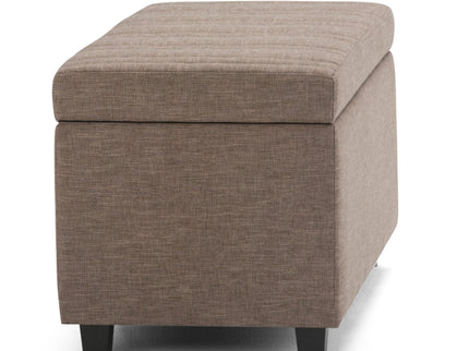 Darcy - Upholstered Storage Ottoman Bench