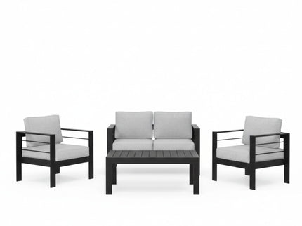 Outdoor Patio Set, All-Weather With Thick Cushions