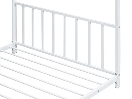 Metal House Platform Bed With Modern Design And Durable Frame