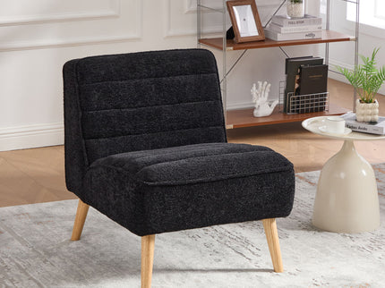 Upholstered Armless Accent Chair