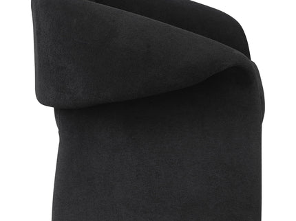 Mcdonald - Upholstered Sloped Arm Accent Chair - Black