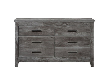 Vidalia - Rustic Dresser - Gray / Oak