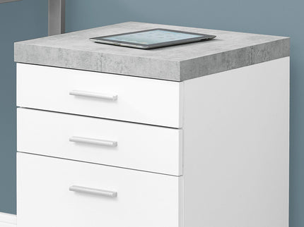 File Cabinet Rolling Mobile Storage Drawers Printer Stand For Office