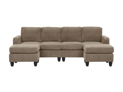 Modular Sectional With 2 Ottomans