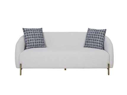 Rounded Sofa - White