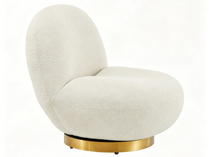 Patty - Swivel Chair - Ivory