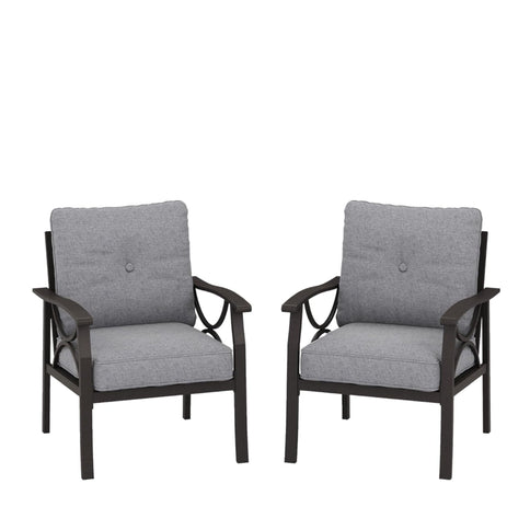 Patio Furniture Set With Coffee Table And Cushions For Backyard