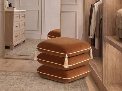Monarch - Squared Upholstered Ottoman