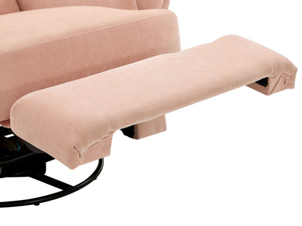 Manual Swivel Recliner Rocker Chair With Adjustable Backrest