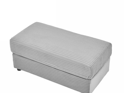 Modern Style Loveseat Sofa Sectional Sofa Couch With Storage Space, A Movable Ottoman, Two USB Ports, Two Cup Holders, A Phone Holder For Living Room