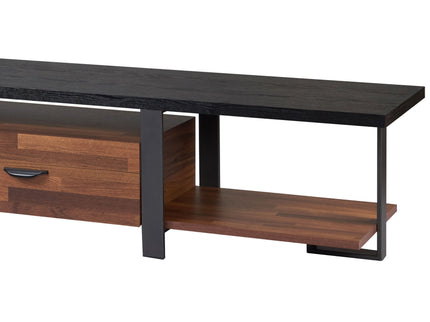 Elling - TV Stand - Walnut / Black