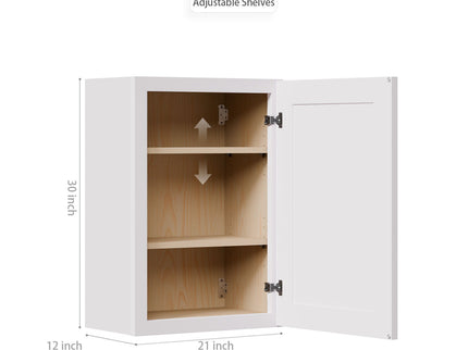 Shaker Cabinet With Soft-Close Door And Adjustable Shelves