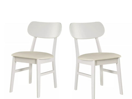 Dining Chairs (Set of 2) - White