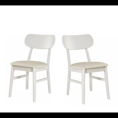 Dining Chairs (Set of 2) - White