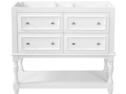 Modern Bathroom Vanity Cabinet With 4 Drawers