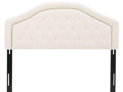 Kaarina - Contemporary Tufted Fabric Headboard