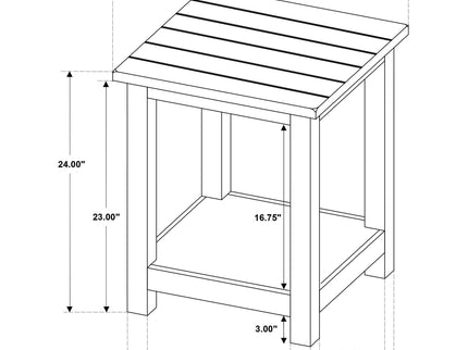 Castleton - Coffee And End Table Set With Storage