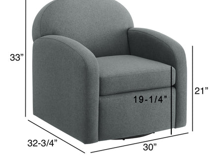 Eddie - Modern Swivel Chair With 360 Degree Functionality