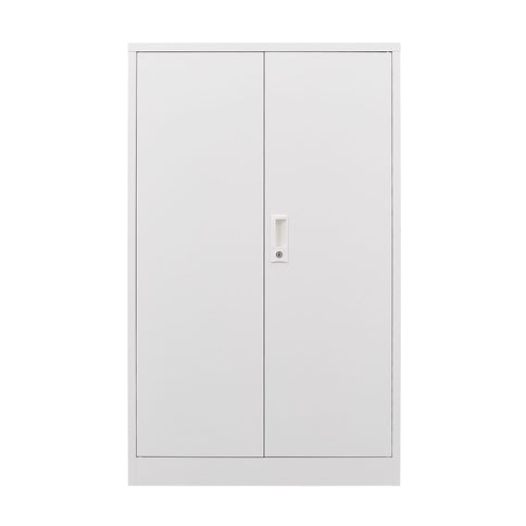Metal Storage Cabinet With Locking Doors And Adjustable Shelf, Folding Filing Storage Cabinet, Folding Storage Locker Cabinet For Home Office, School, Garage