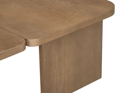 Modern Minimalist Coffee Table Set With Splicing Design
