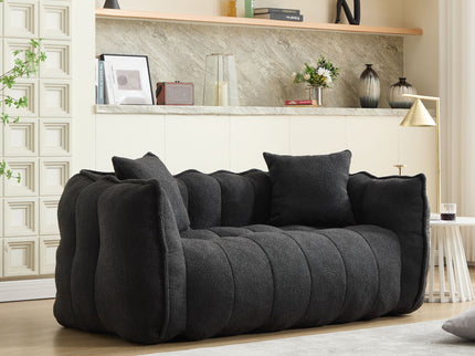 Cozy Beanbag Chair With High Resilience Foam Core For 2