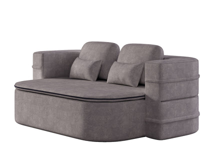 2 In 1 Foldable Sofa Bed With Multi Functional Blanket, Floor Lounge Sofa