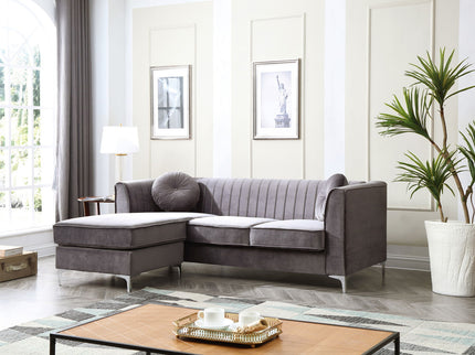 Delray - Micro Suede Sofa Chaise